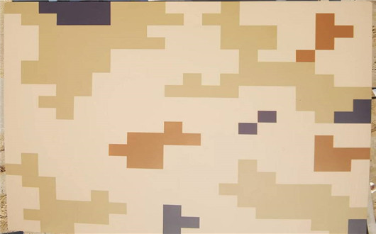 南川荒漠迷彩漆喷涂